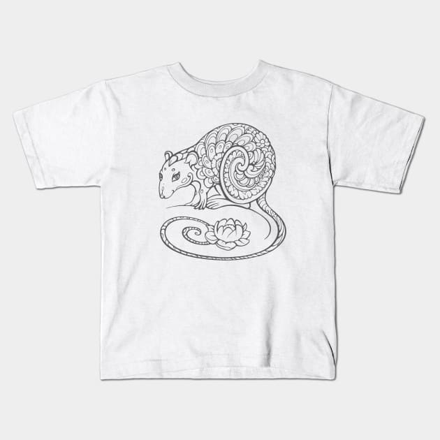 Symbol of the Year 2020 - Rat Kids T-Shirt by Yulla